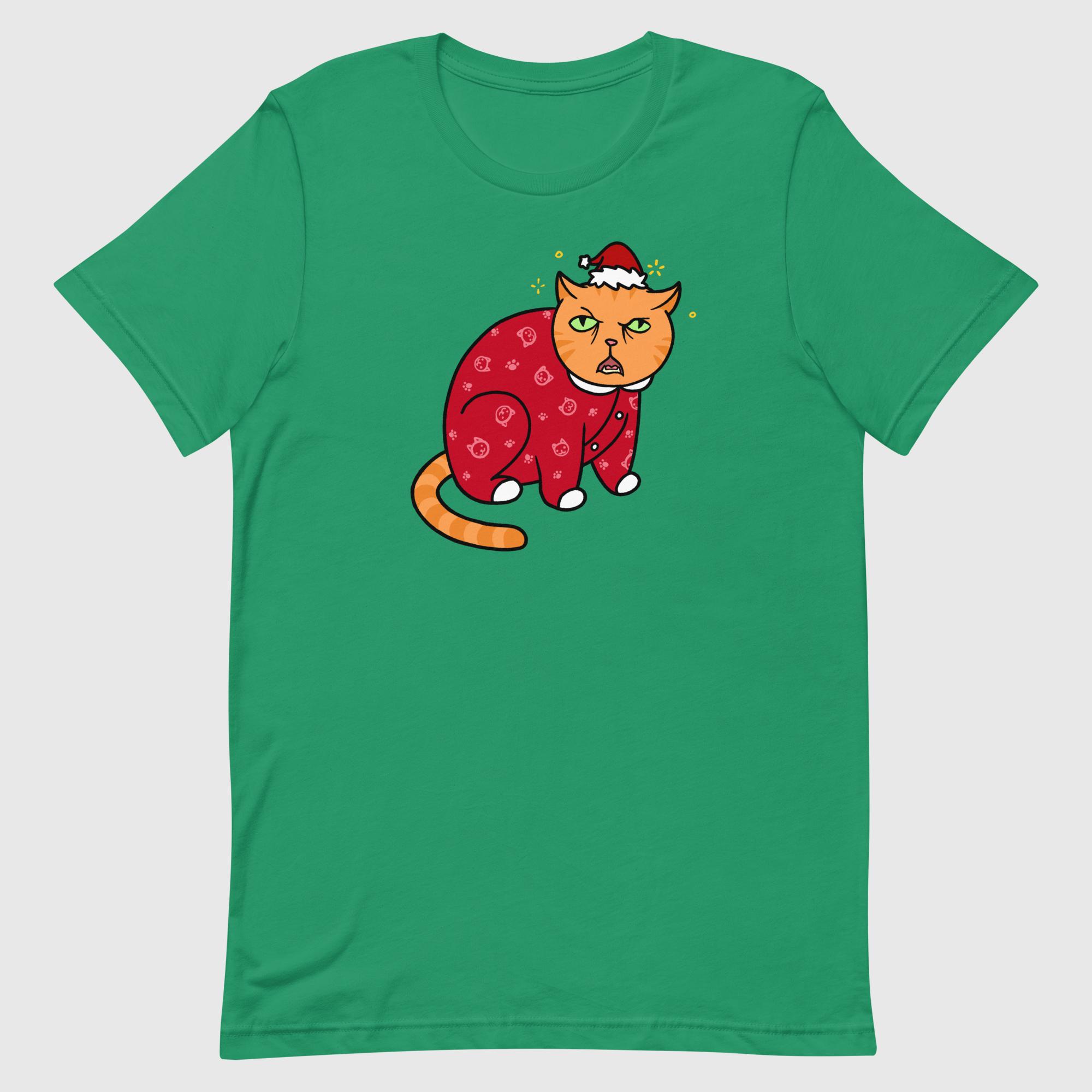 Santa Claws Grumpy Cat Christmas Tee